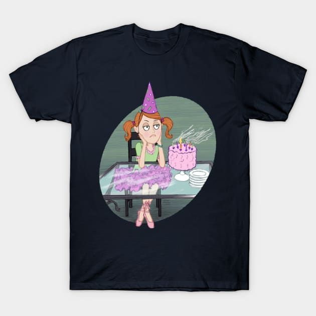 Birthday Without Wishes T-Shirt by moonfreakformula